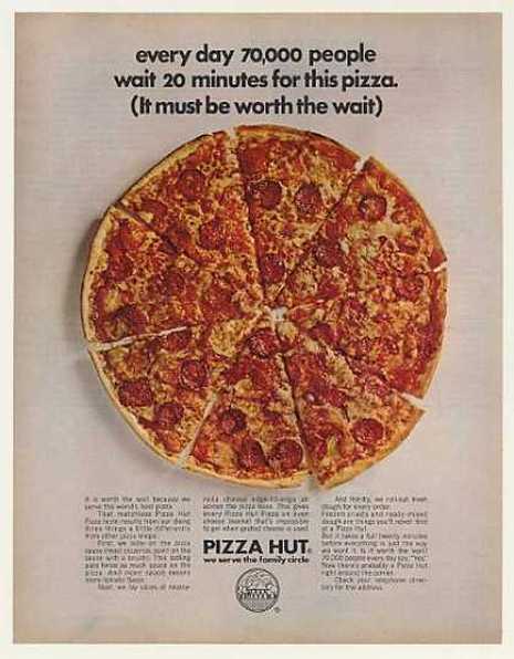 Vintage Pizza Hut Ad