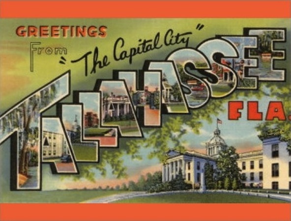 Vintage Tallahassee Postcard