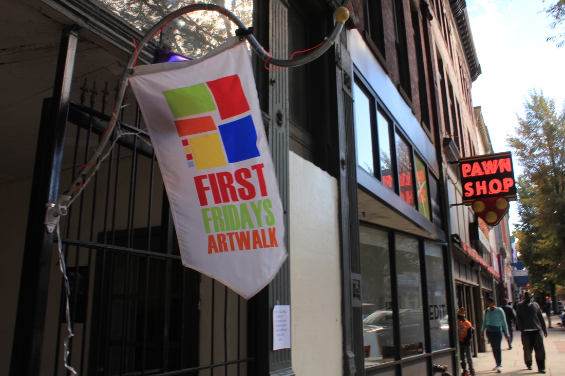 First Fridays Artwalk Flag