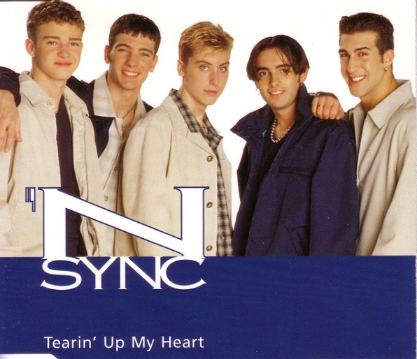 *NSYNC Album Cover for Tearin' Up My Heart
