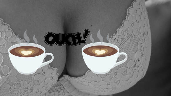 Boobs coffee and Please stop